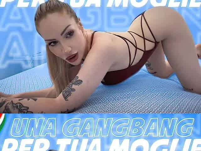Una team fuck per tua moglie ITA - joi - mistresse italiana - umiliazione moglie - cornuto umiliazione