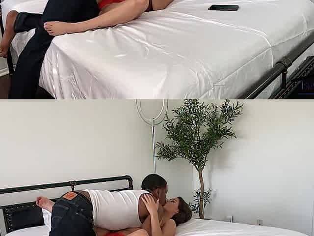 Nicole Aria Likes Sucking and Screwing BIGGEST Ebony Weenie BBC Isiah Maxwell