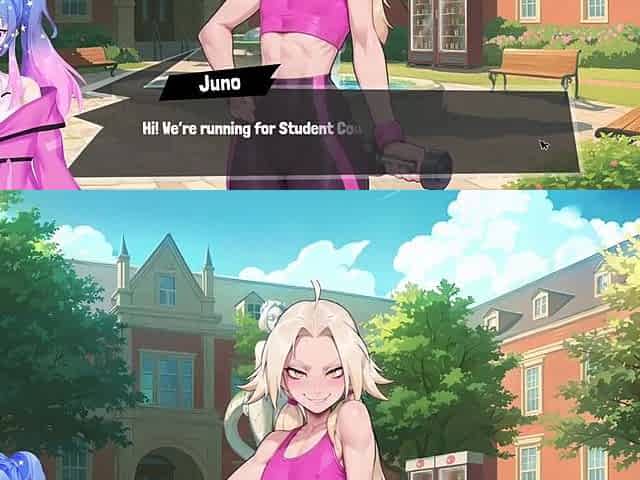 Juno Plays Femboy Futanari Abode MESSY ELECTION DLC Part two