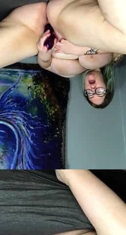 Dildo solo 49 years BBW housewife with big boobs