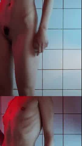 Playing with myself in the shower