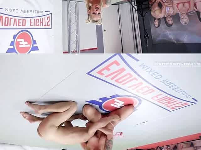 Bella Ink vs Falco Amadeus - Hawt 69 and Tugjob After Tough Sex Fight