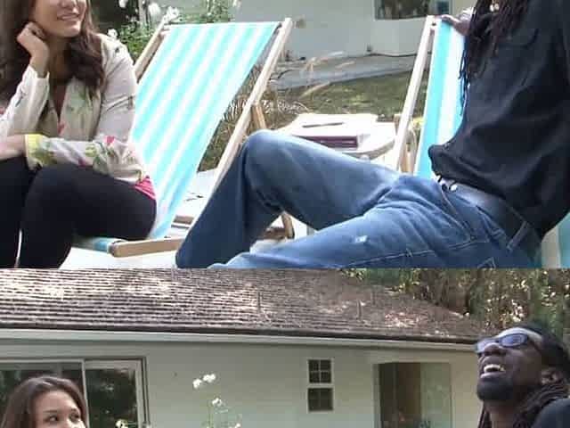 Asian Brunette Takes it Big!