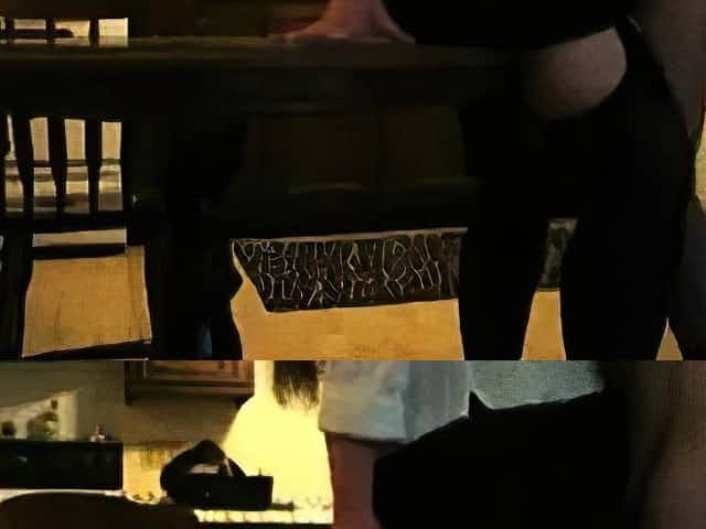 BBW bitch fucked bent over
