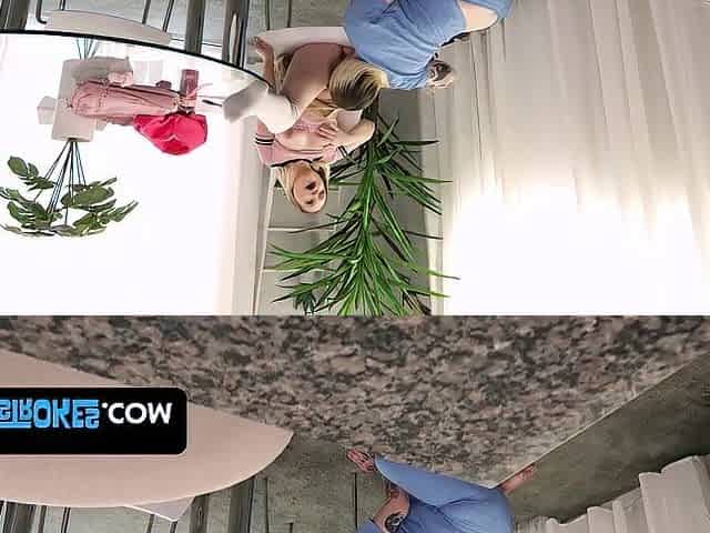Pervy Stepmom Hadley Haze Invites Stepsister Rylee Blake For A Sinful Trio