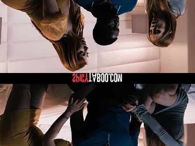 GF Ask Her Ebony Boyfriend To Bang Her Redhead Stepmom