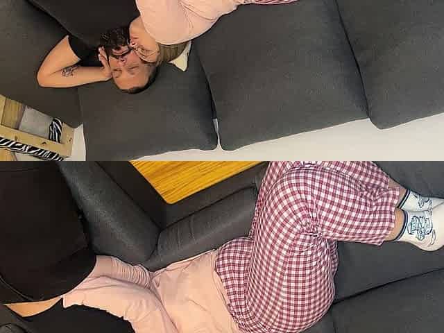 I SURPRISE MY TINDER DATE IN UNDERWARE WITH A FELLATIO - AMATEUR LENCERIA