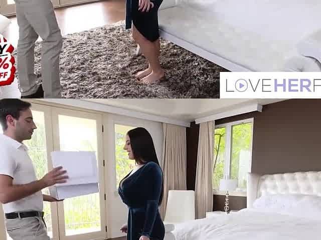 Large Melons mother I'd like to fuck Angela White Feet Worshipped And Screwed