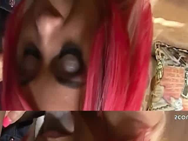 Lalin girl Red Head mother I'd like to fuck Pinky Drilled to Climax in a Trio with Bbcs