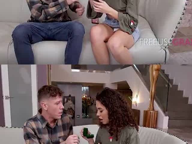 Step Sister Roleplays As My Girlfriend To Practice Proposing