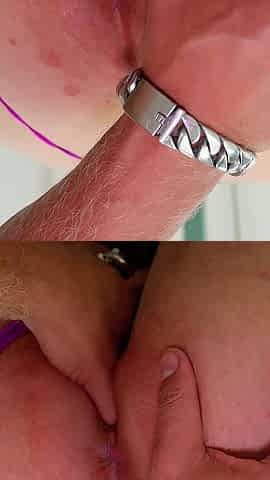 Fucking the Ass and Pussy of the Chubby Redhead a Lot