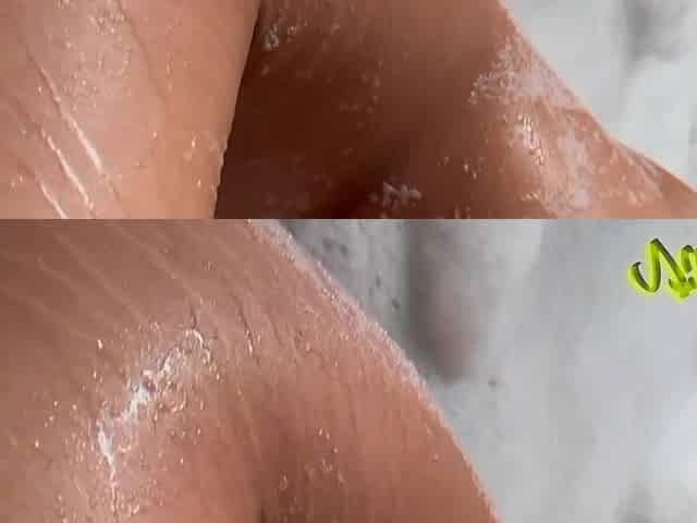 A nice-looking booty moving in the hawt tub - Hot Lalin girl