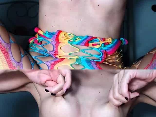 Lovely Blonde With Tight Pussy Masturbate Solo