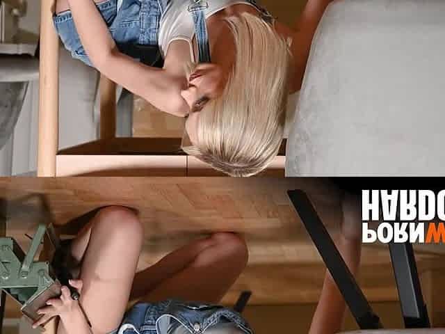 Concupiscent Handywoman Sky Pierce Gets Her Wet Vagina Stuffed By Well Hung Client