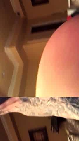 Sexy amateur redhead hot blowjob in the back of a van