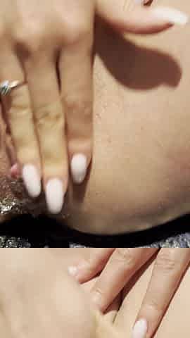 Monika Fox Solo Masturbates and Squirting in Hotel Room and Shower