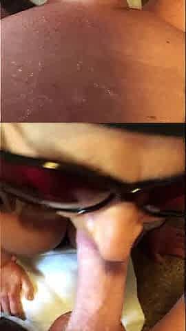That guy Discharges A Large Load of Palatable Cum In My Throat After I suck his Knob!