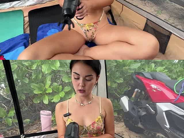 Hot Couple Fuck in the Tent