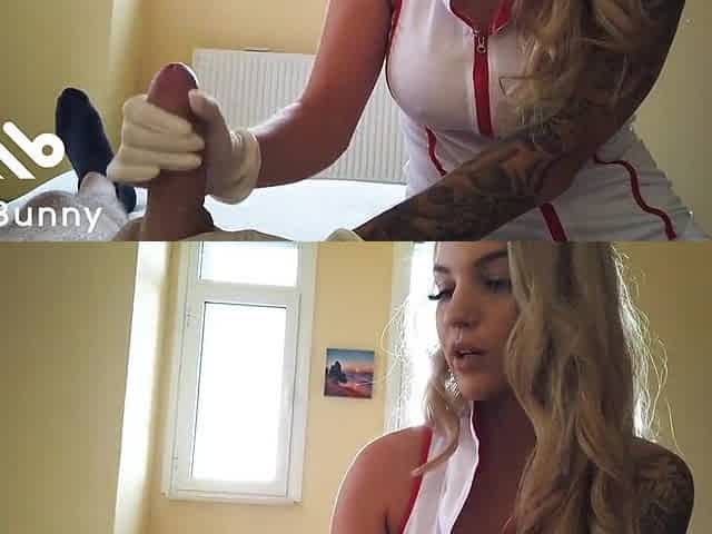 1st roleplay of a wicked German Teen Beauty Nurse Gymbunny