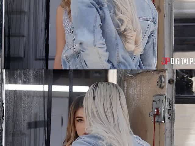Reagan Foxx and teen girl lesbian sex