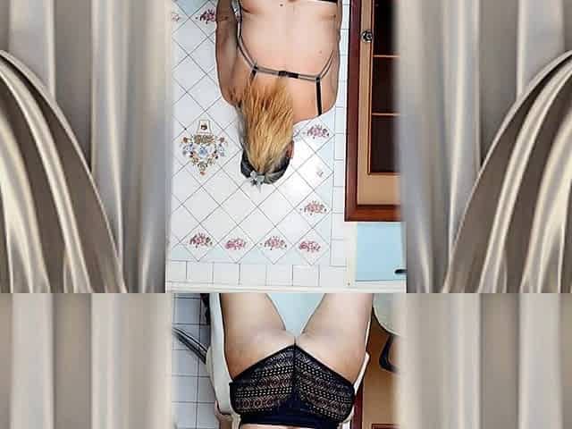 Hot Housewife Lukerya Is Having Fun in the Kitchen