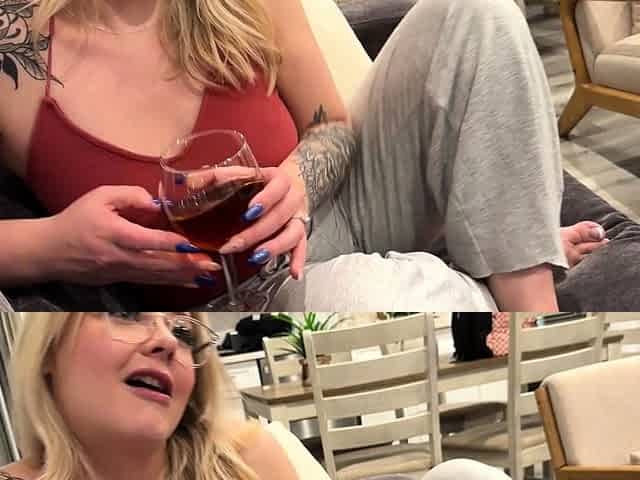 POV Late Night Passion with Mom's Best Friend