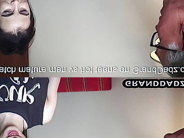 Old English teacher gets aroused by horny young students