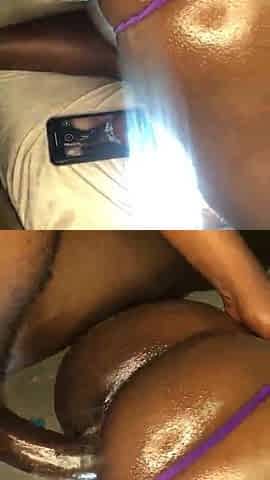 Black gets banged & throat filled with cum (full movie scene on xred)