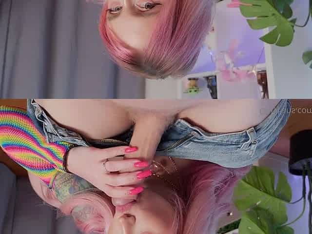 Gorgeous teen heartbreaker incredible blowjob video