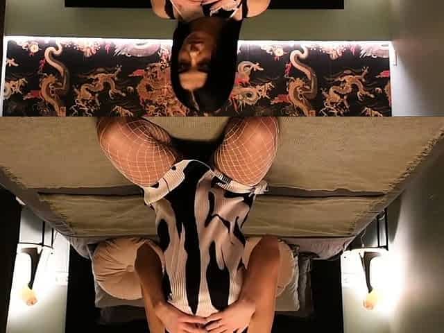 Enjoy sexy Simon Kitty in a solo
