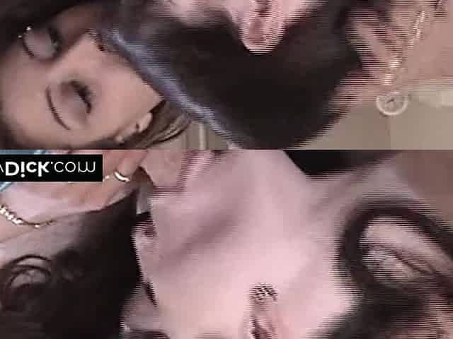 Two Hot Babes Satisfy a Lucky Tiny Dick Guy