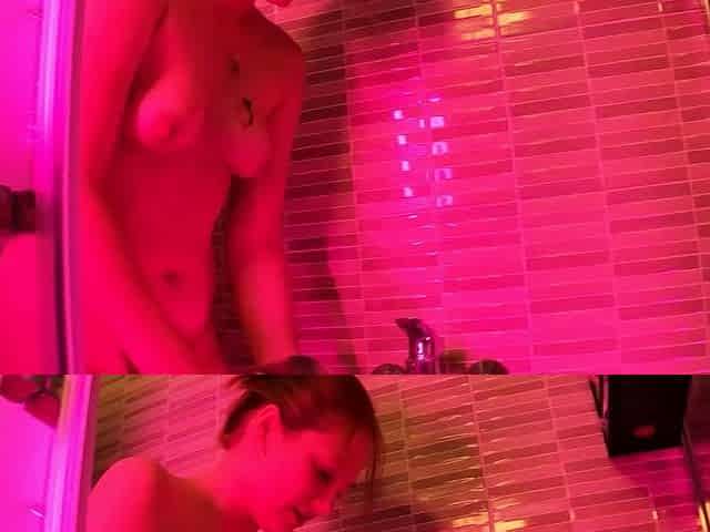 Mira's Erotic Pink Shower Masturbation Session