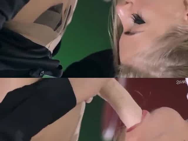 Nasty Legs And Strapon Lesbian Lovemaking With Mia Scarlett