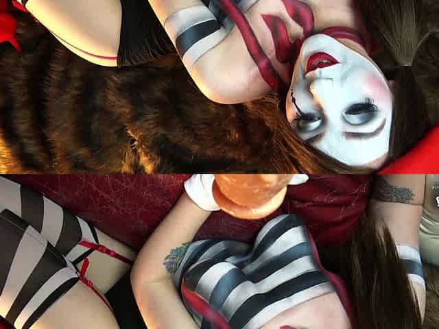 POV: Mime Body Paint Fuck Experience