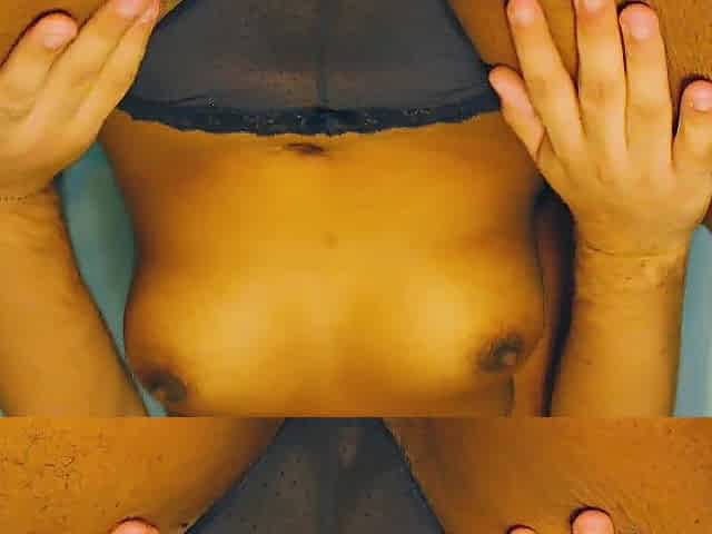 My stepson rubbing my juicy vagina beneath my pants