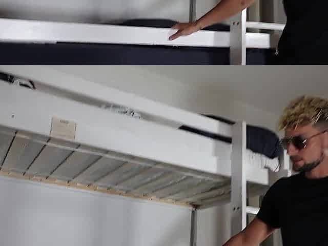 Small Teen London England International Hostel Backpacker Screwed Hard in Hostel