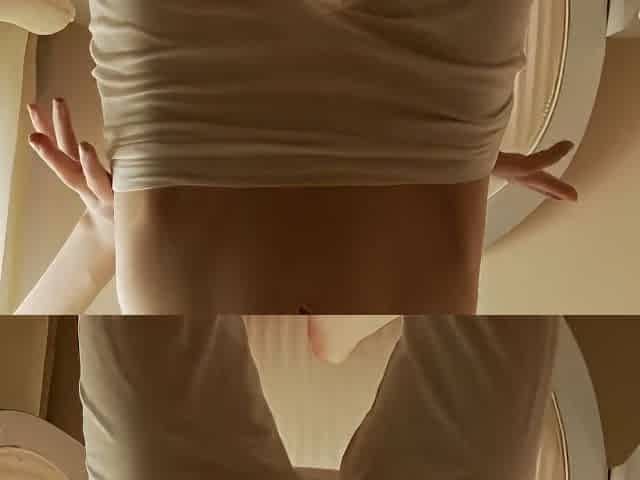Skinny Teen Bonnie Her Thigh Gap In The Nude