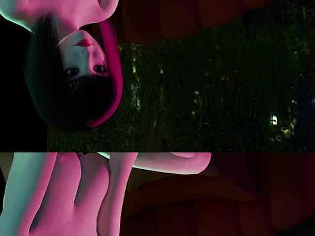 Nexus 3 Cyberpunk sex with busty brunette Extreme deepthroat