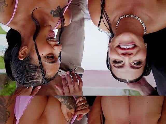 Wild Party Ends in Insane Fuckfest - Yasmina Khan and Sara Retali - End Up Getting Drilled and Piddled On.