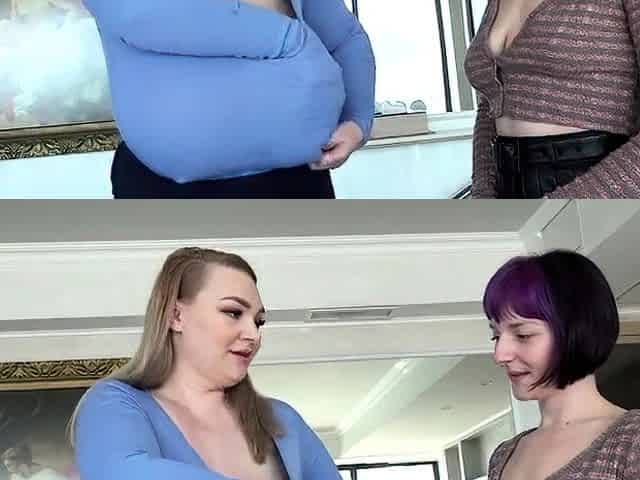 Super busty mom with monster tits Sophia & Micky -