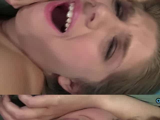 Big Tits Chick Moans Loudly While Bouncing Her Shaved Pussy On A Dick