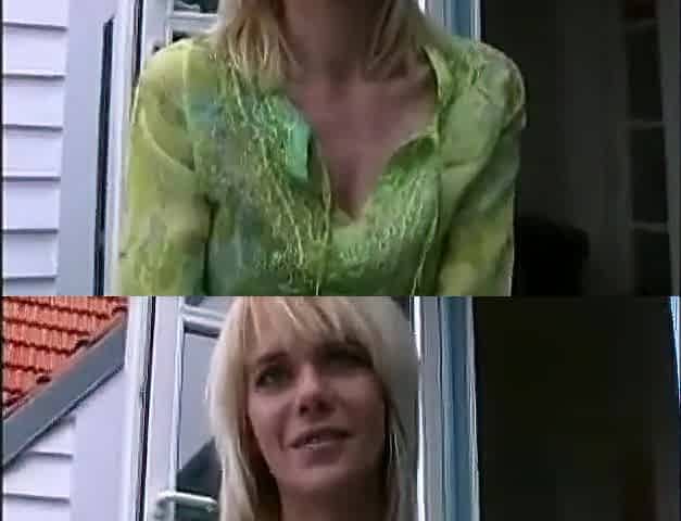 Blonde Surprised By Her New Neighbor's German Big Dick