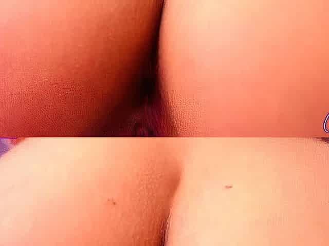 Marilyn cute busty blonde babe stuffing panties and toying