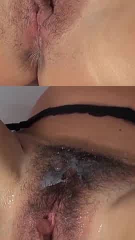 Hairy fucked pussies compilation