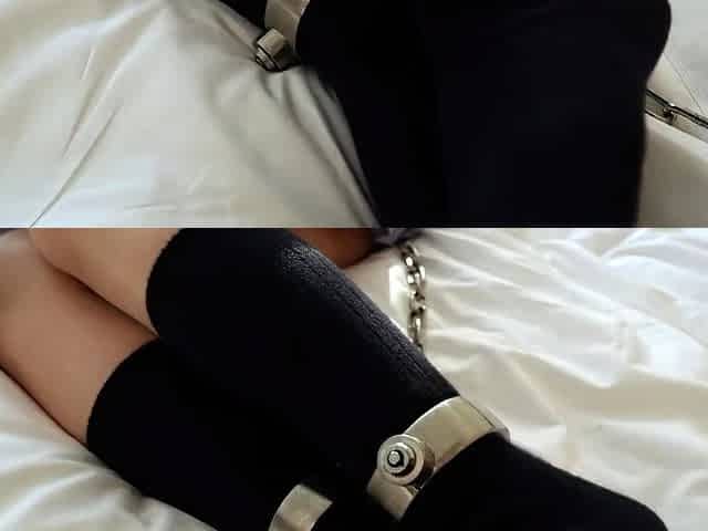 Cute amateur girl masturbates using her adult toy up close