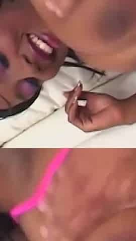 Busty Chick Panther Used Her Massive Bust to Give Her Fucker a Hot Titty Fucking