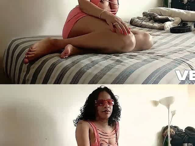Marvelous Cosplay Neighbour Latin chick mother I'd like to fuck Rubbing Her Cunt With Toes Up In The Air