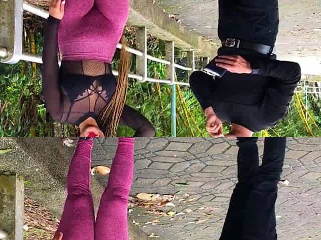 Hawt Questions on the Street - Large Butt Brunette hair Bangs for Cash