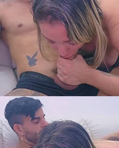 She Massages My Cock with Her Hot Pussy