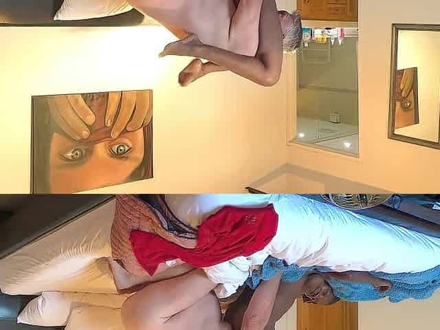 Sugardaddy shove me down on the couch and eat my vagina previous to banging me hard